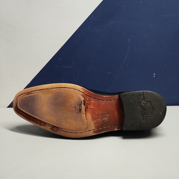 Florsheim Francisco Oxford Dress Shoes Men Size 11 Black Comfort Cap Toe Lace Up - Picture 10 of 10